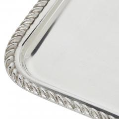  Habis Fine Silver Plate Tray by Lebanese Firm Habis - 2488488