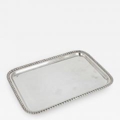  Habis Fine Silver Plate Tray by Lebanese Firm Habis - 2493129