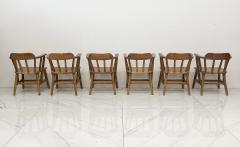  Habitant 1940s Habitant Bay City MI Knotty Pine Captain s Chairs Set of 6 - 4710689
