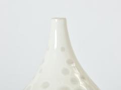  Habitat Large off white crackle glaze ceramic vase by Habitat 1980s - 3353864