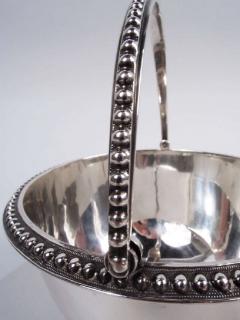  Haddock Boston Classical Coin Silver Basket by Haddock Lincoln Foss - 3769899