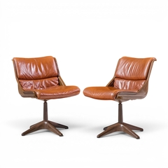  Haimi Yrj Kukkapuro for Haimi Mid Century Side Chairs Pair - 4722965