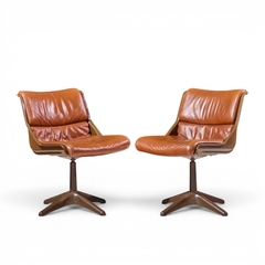  Haimi Yrj Kukkapuro for Haimi Mid Century Side Chairs Pair - 4727922