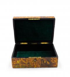  Halstaff and Hannaford English Victorian Decoupaged Horse Jewelry Box - 4198781