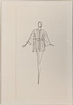  Halston Sketch Drawing - 3753895