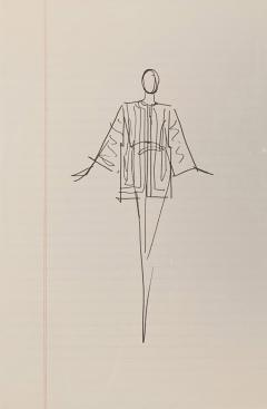  Halston Sketch Drawing - 3754063