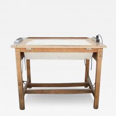  Hamilton Co Calcutta Vintage Lighted Drafting Table - 3535215