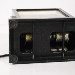  Hammond Art Deco Skyscraper Style Hammond Bakelite Electric Clock w Day Date Function - 4744893