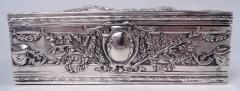 Hanau Antique German Hanau Neoclassical Silver Box - 4337412