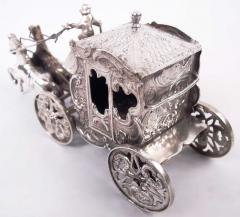  Hanau Antique German Hanau Rococo Carriage Ornament - 4533391