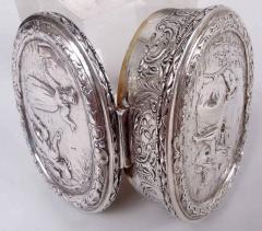  Hanau Antique German Hanau Rococo Silver Box - 4382396