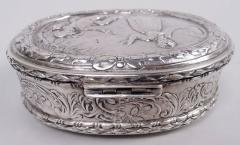  Hanau Antique German Hanau Rococo Silver Box - 4382398