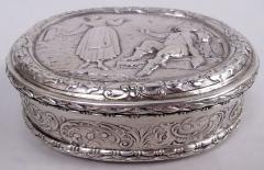  Hanau Antique German Hanau Rococo Silver Box - 4382402