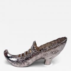  Hanau Antique German Hanau Rococo Silver Lady s Shoe Ornament - 4546048
