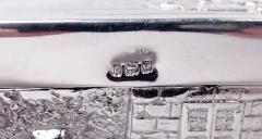  Hanau Antique German Hanau Silver Box with Scenes of Rustic Idyll - 4416605