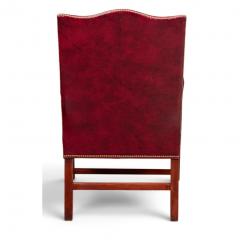  Hancock Moore Hancock Moore Chippendale Mahogany Desk Chair Armchair - 4795044