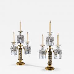  Hancock Rixon A FINE PAIR OF REGENCY CANDELABRA BY HANCOCK AND RIXION - 3789282