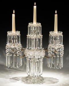  Hancock Rixon AN ELABORATE REGENCY THREE LIGHT CANDELABRA ATTRIBUTED TO HANCOCK RIXION - 3793018