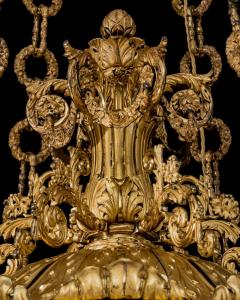  Handcock Rixion A EXCEPTIONAL GILT BRONZE GEORGE IV CHANDELIER ATTRIBUTED TO HANDCOCK RIXION - 4346991