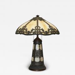  Handel Co Handel Style Panal Lamp Shade With Matching Base - 4297219