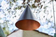  Hans Agne Jakobsson Hans Agne Jakobsson Dark Brown Patinated Tratten Outdoor Pendant - 4148130