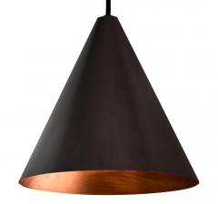  Hans Agne Jakobsson Hans Agne Jakobsson Dark Brown Patinated Tratten Outdoor Pendant - 4148135