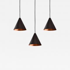  Hans Agne Jakobsson Hans Agne Jakobsson Dark Brown Patinated Tratten Outdoor Pendant - 4151582