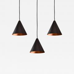  Hans Agne Jakobsson Hans Agne Jakobsson Dark Brown Patinated Tratten Pendant - 4151566