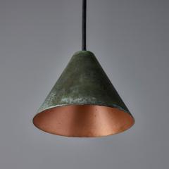  Hans Agne Jakobsson Hans Agne Jakobsson Darkly Patinated Mini Tratten Outdoor Pendant - 4135466