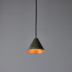  Hans Agne Jakobsson Hans Agne Jakobsson Darkly Patinated Mini Tratten Pendant - 4135935