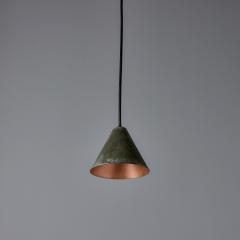  Hans Agne Jakobsson Hans Agne Jakobsson Darkly Patinated Mini Tratten Pendant - 4135936