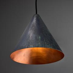  Hans Agne Jakobsson Hans Agne Jakobsson Darkly Patinated Tratten Pendant - 4147345
