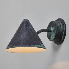  Hans Agne Jakobsson Hans Agne Jakobsson Mini Tratten Darkly Patinated Outdoor Sconce - 4144950