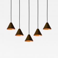  Hans Agne Jakobsson Hans Agne Jakobsson Mini Tratten Outdoor Pendant in Brown - 4135281