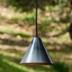  Hans Agne Jakobsson Hans Agne Jakobsson Mini Tratten Outdoor Pendant in Steel - 4135378