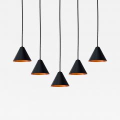  Hans Agne Jakobsson Hans Agne Jakobsson Mini Tratten Outdoor Pendant in Steel - 4135389