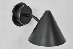  Hans Agne Jakobsson Hans Agne Jakobsson Mini Tratten Outdoor Sconce in Black - 4145009