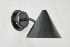  Hans Agne Jakobsson Hans Agne Jakobsson Mini Tratten Outdoor Sconce in Black - 4145010