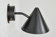  Hans Agne Jakobsson Hans Agne Jakobsson Mini Tratten Outdoor Sconce in Black - 4145012