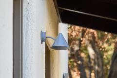  Hans Agne Jakobsson Hans Agne Jakobsson Mini Tratten Outdoor Sconce in Painted Silver - 4145325