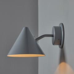  Hans Agne Jakobsson Hans Agne Jakobsson Mini Tratten Outdoor Sconce in Painted Silver - 4145328