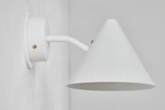  Hans Agne Jakobsson Hans Agne Jakobsson Mini Tratten Outdoor Sconce in White - 4145146