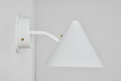  Hans Agne Jakobsson Hans Agne Jakobsson Mini Tratten Outdoor Sconce in White - 4145149