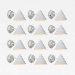  Hans Agne Jakobsson Hans Agne Jakobsson Mini Tratten Outdoor Sconce in White - 4151556