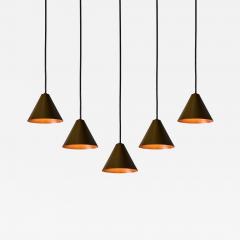  Hans Agne Jakobsson Hans Agne Jakobsson Mini Tratten Pendant in Brown - 4136283