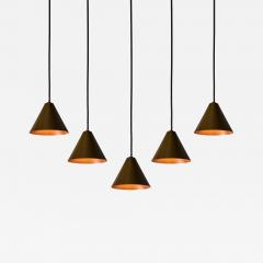  Hans Agne Jakobsson Hans Agne Jakobsson Mini Tratten Pendant in Brown - 4136285