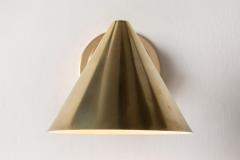 Hans Agne Jakobsson Hans Agne Jakobsson Mini Tratten Polished Brass Outdoor Sconce - 4144539