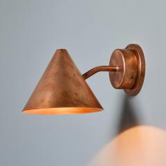  Hans Agne Jakobsson Hans Agne Jakobsson Mini Tratten Raw Copper Outdoor Sconce - 4144138