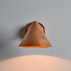  Hans Agne Jakobsson Hans Agne Jakobsson Mini Tratten Raw Copper Outdoor Sconce - 4144140