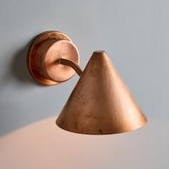  Hans Agne Jakobsson Hans Agne Jakobsson Mini Tratten Raw Copper Outdoor Sconce - 4144141